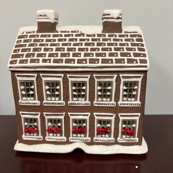 Martha Stewart Woodland Gingerbread HOUSE Decor Light Up Village Building in Box - Picture 5 of 11